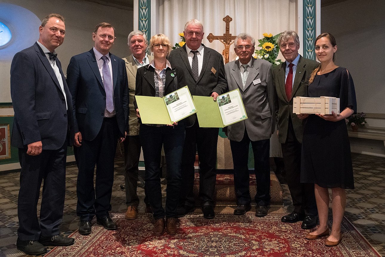 Gewinnerinnen und Gewinner des Deutschen Landschaftspflegetages 2018: Ganzjahresweide mit Rindern im Südharz