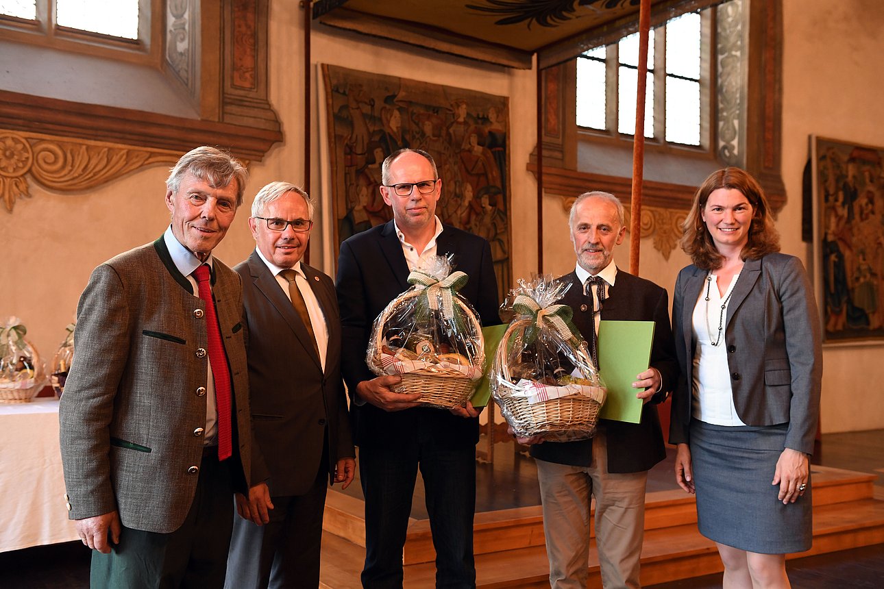Gewinner des Deutschen Landschaftspflegepreises 2017: Josef Homeier und Konrad Seilbeck