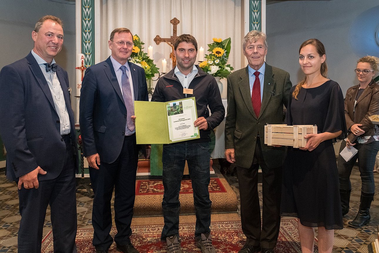 Gewinner des Deutschen Landschaftspflegetages 2018: Tommy Bauß