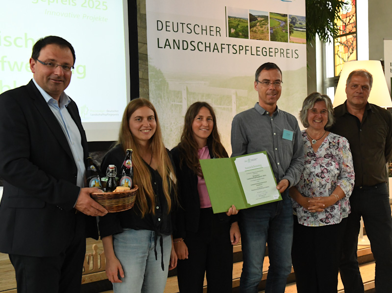 DLPP 2025 - 1. Preis "Innovative Projekte" ©P. Roggenthin Gruppenbild